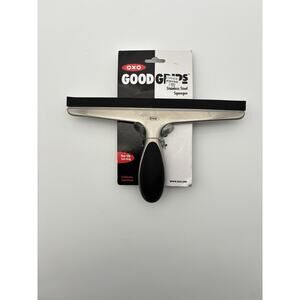 OXO Goodgrips 10" Stainless Steel Window Cleaning Squeegee Wiper New